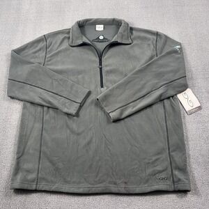 Gameguard Sweater Adult 3X 3XL Green Long Sleeve Micro Fleece Sweatshirt Men's